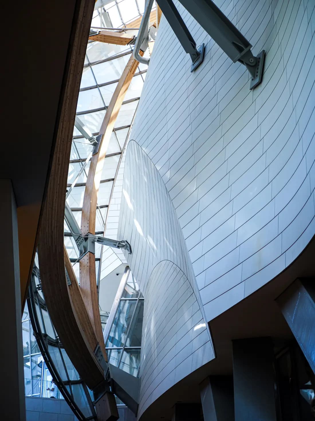Architecture contemporaine, voile de verre