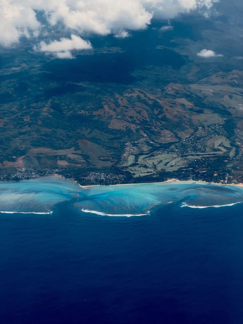 Littoral normand vu du ciel